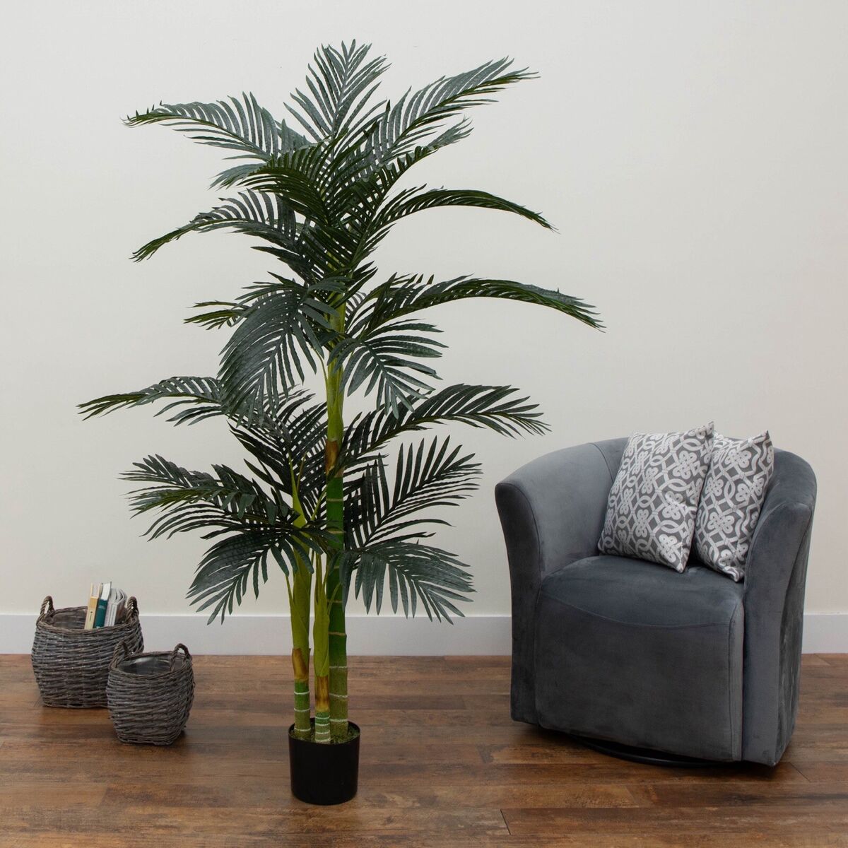 Artificial Golden Cane Palm Tree (4 Feet)