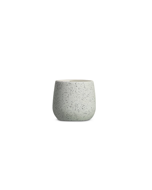 White And Black Plant Pot Diameter 5 Inch