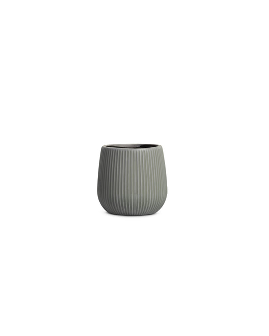 Gray Plant Pot Diameter 5 Inch
